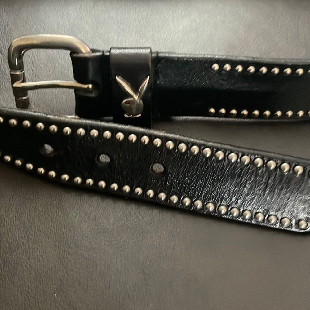 Playboy Leather Belt
